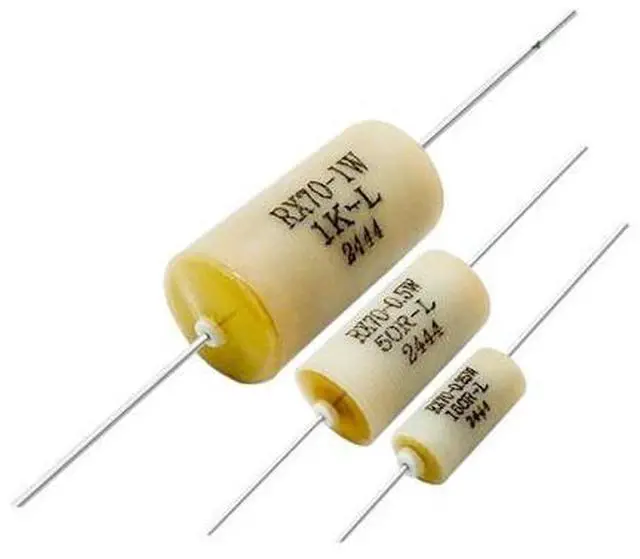 Main image of 1Pcs Rx70 High-Precision Sampling Winding Fixed Resistor 0.25W0.5W1W2W3W Plug-in Low Temperature Drift Standard Resistor 1R to 500R 1K to 100K 100K to 1m 0.01% 0.02%(3 Watts,1K Ohm)