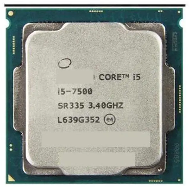 Main image of CPU Processor I5 7500 Quad c forLGA 1151 3.4GHz TDP 65W 6MB Cache 14nm Desktop CPU I5-7500