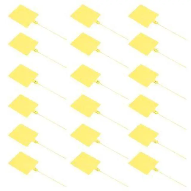Main image of Zip Tie Tags 100Pcs Cable Label Ties with Tag Markers Plastic Wire Zip Ties for Bundling Fixing Clothes Cables Logistics Garage For Logistics Use Backpack Luggage