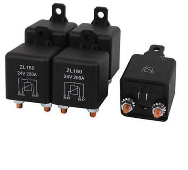 Main image of 5 Pcs DC 24V 200A Large Current Split Charge Power Relay Car Truck Boat