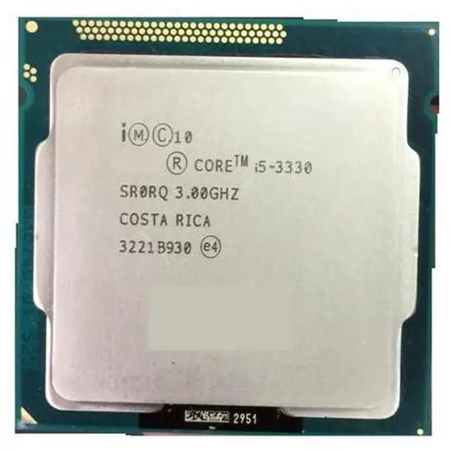 Main image of CPU c I5 3330 I5-3330 Processor (6M Cache, 3.0GHz) forLGA1155 CPU 2 Working Properly PC Computer Desktop CPU