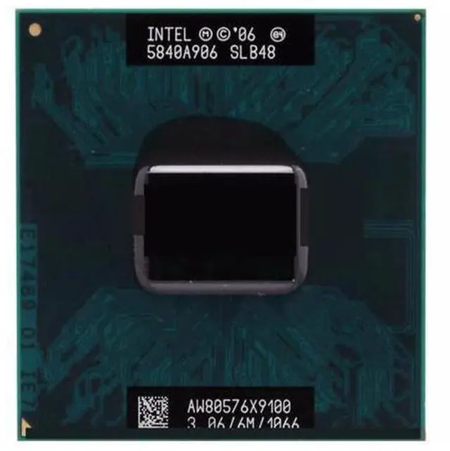 Main image of CPU c Laptop Processor X9100 CPU 6M Cache, 3.06 GHz, 1066 MHz FSB Dual-Core Laptop Processor