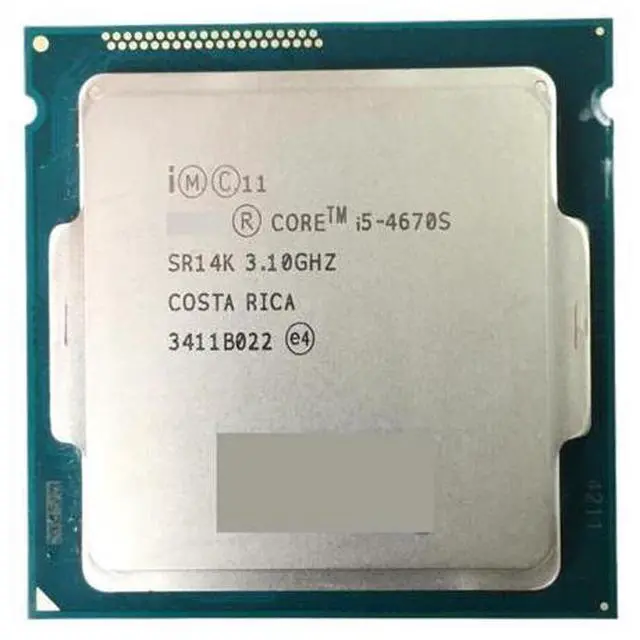 Main image of CPU c I5-4670S I5 4670S Processor Quad-Core forLGA1150 Desktop CPU 2 Working Properly Desktop Processor