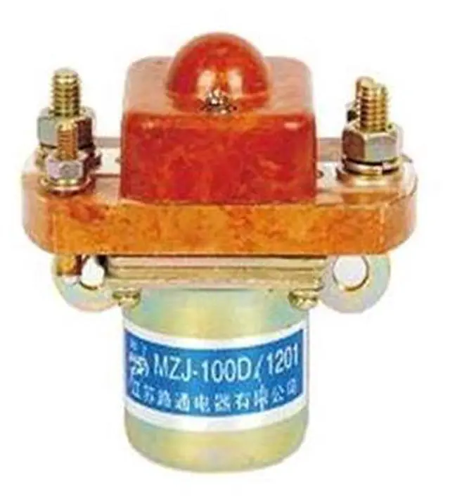 Main image of DC Relay Start Relay Electromagnetic Relay MZJ-100D DC 12V24V36V48V60V72V84V120V 300A 400A 600A Contactor (Color : 600A, Size : DC84V)