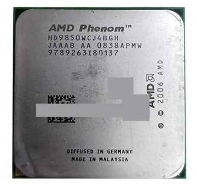 Main image of CPU A ph X4 9850 Quad-Core Desktop 2.5GHz CPU HD9850WCJ4BGH HD985BWCJ4BGH 95W Soket AM2 + 940pin