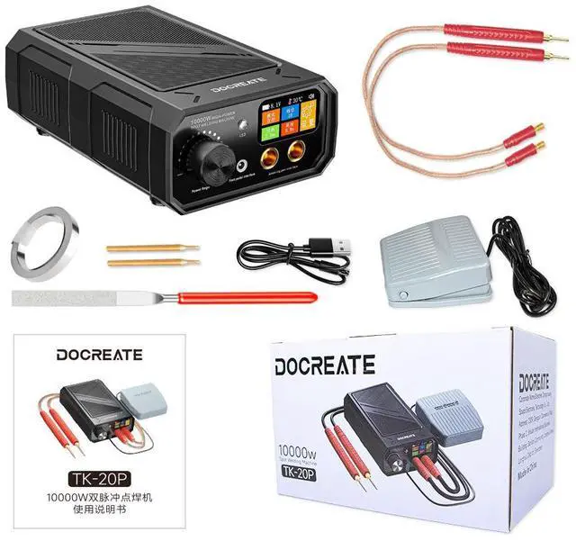 Main image of TK-20P-10000W High-power Intelligent Dual-Pulse Spot Welding Machine with 18650 Battery - Suitable for welding 0.3mm thickness materials