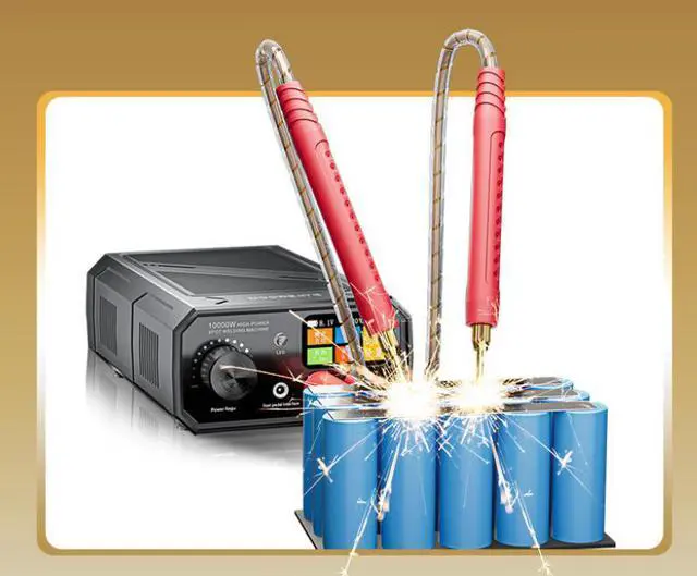 Alt view image 4 of 5 - TK-20P-10000W High-power Intelligent Dual-Pulse Spot Welding Machine with 18650 Battery - Suitable for welding 0.3mm thickness materials
