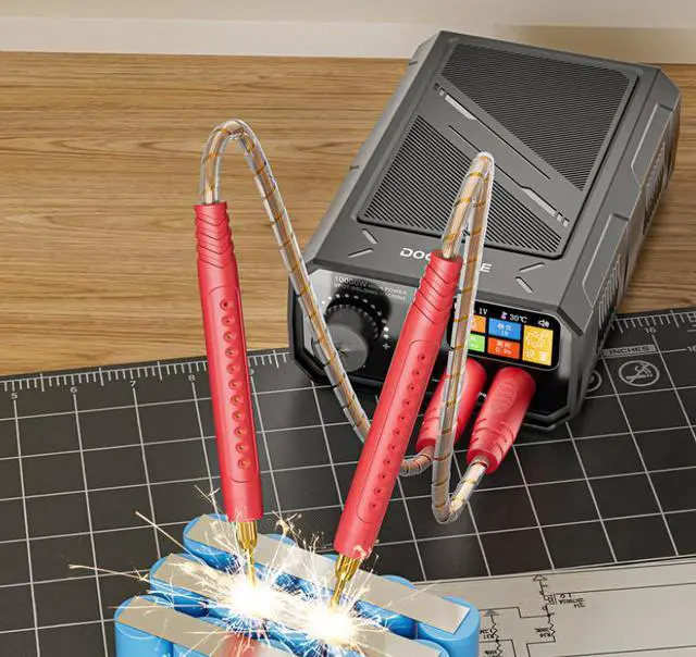 Alt view image 3 of 5 - TK-20P-10000W High-power Intelligent Dual-Pulse Spot Welding Machine with 18650 Battery - Suitable for welding 0.3mm thickness materials