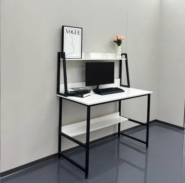 Alt view image 3 of 5 - Simple and modern computer desk, student study table, household bedroom desk