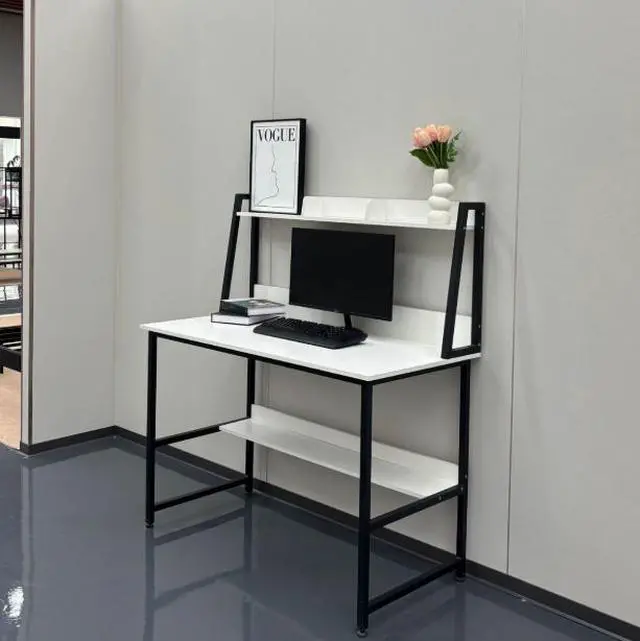 Alt view image 4 of 5 - Simple and modern computer desk, student study table, household bedroom desk