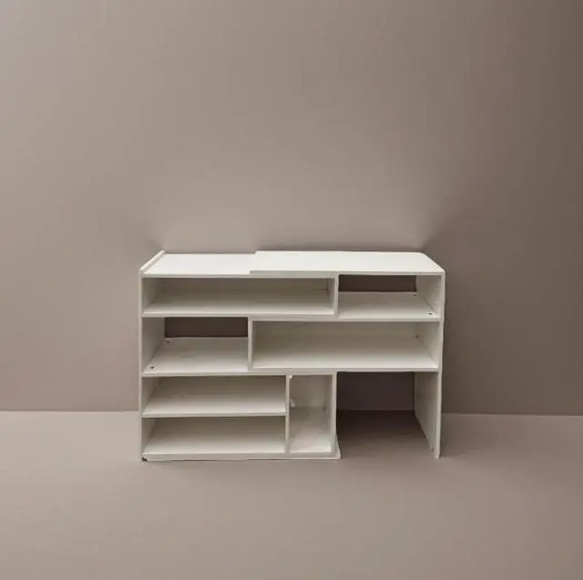 Alt view image 5 of 5 - Large-capacity multi-compartment storage cabinet - wall-mounted tall cabinet in the living room - bedroom clothing storage rack - multi-layer classified storage gadget