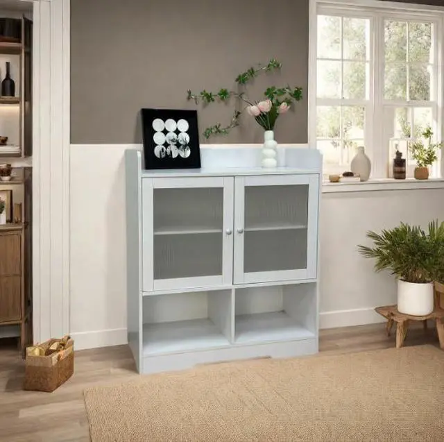 Alt view image 2 of 5 - Simple and modern storage cabinet - multi-functional combination storage cabinet - multi-layer large-capacity storage cabinet - bedroom and living room storage solution for cluttered areas
