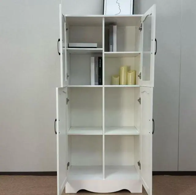 Alt view image 3 of 6 - Modern minimalist side cabinet for home living room wall storage unit multi-functional kitchen cupboard tea water cabinet