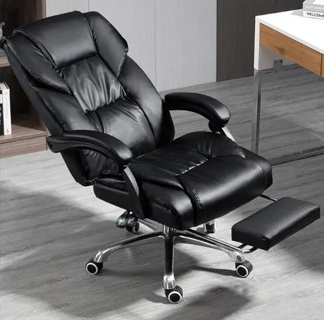 Alt view image 2 of 4 - Office chair - comfortable and durable, suitable for boss's chair, can be reclined, computer chair, swivel chair, home desk chair, business seat, chair.