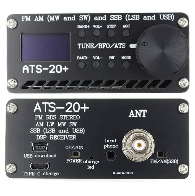 Alt view image 4 of 5 - ATS-20 + Si4732 Full Band Radio Receiver for FM, AM, MW, SW, SSB (LSB and USB)