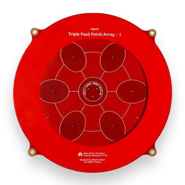 Alt view image 4 of 7 - Array antenna - High-gain long-range FPV5.8G video transmission antenna - 150-200mm remote measurement and mapping tower antenna black