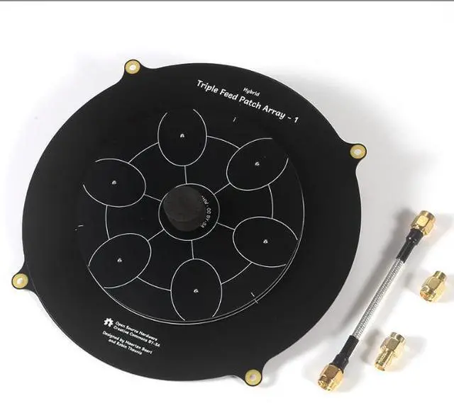 Main image of Array antenna - High-gain long-range FPV5.8G video transmission antenna - 150-200mm remote measurement and mapping tower antenna black