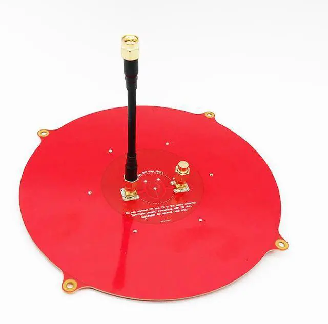 Alt view image 5 of 7 - Array antenna - High-gain long-range FPV5.8G video transmission antenna - 150-200mm remote measurement and mapping tower antenna black
