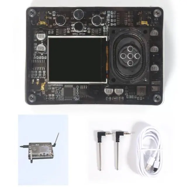 Alt view image 2 of 6 - Mini Theremin music electronic creative instrument retro multi-sound creative toy OLED screen