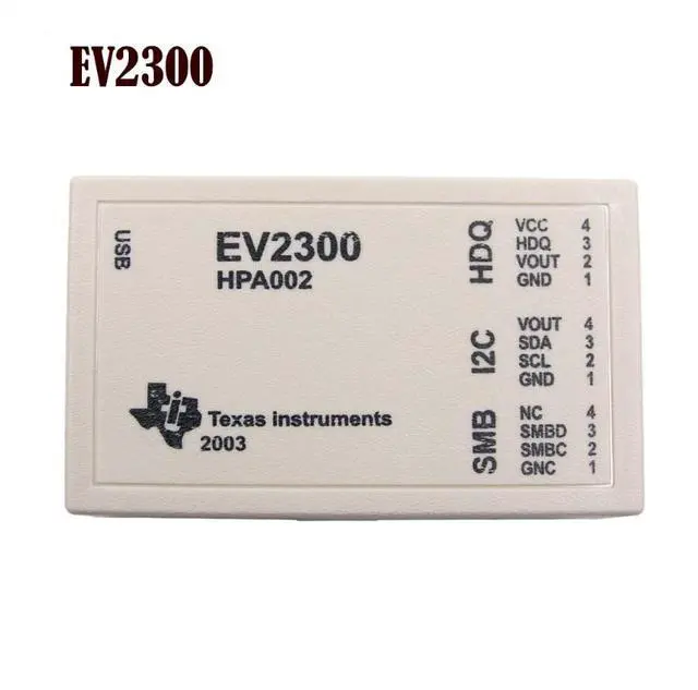Main image of EV2300 unmanned aerial vehicle battery testing PC tester for unlocking and maintenance. Original Texas Instruments USB interface board.