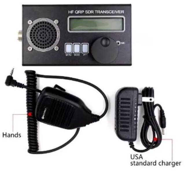 Main image of USDX QRP shortwave radio transceiver SDR (Software Defined Radio) 8-band USDR