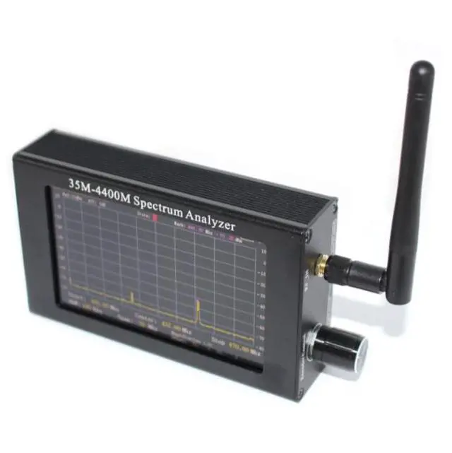 Alt view image 5 of 6 - 4.3-inch TFT color LCD screen, handheld portable spectrum analyzer, 35M - 4400MHz, spectrum analyzer