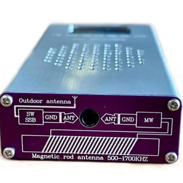 Alt view image 4 of 6 - ATS100 si4732 150K - 108MHz Radio Receiver for FM, RDS, AM, LW, MW, S, W, SS