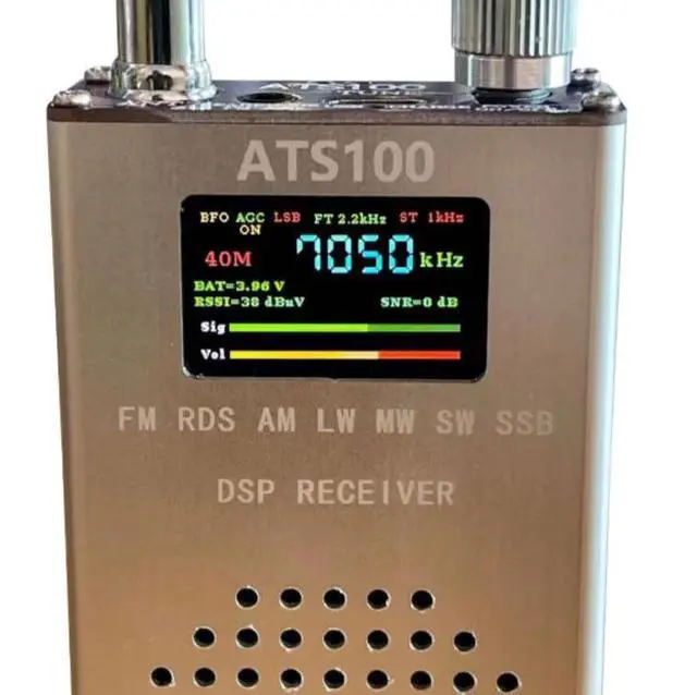 Alt view image 5 of 6 - ATS100 si4732 150K - 108MHz Radio Receiver for FM, RDS, AM, LW, MW, S, W, SS
