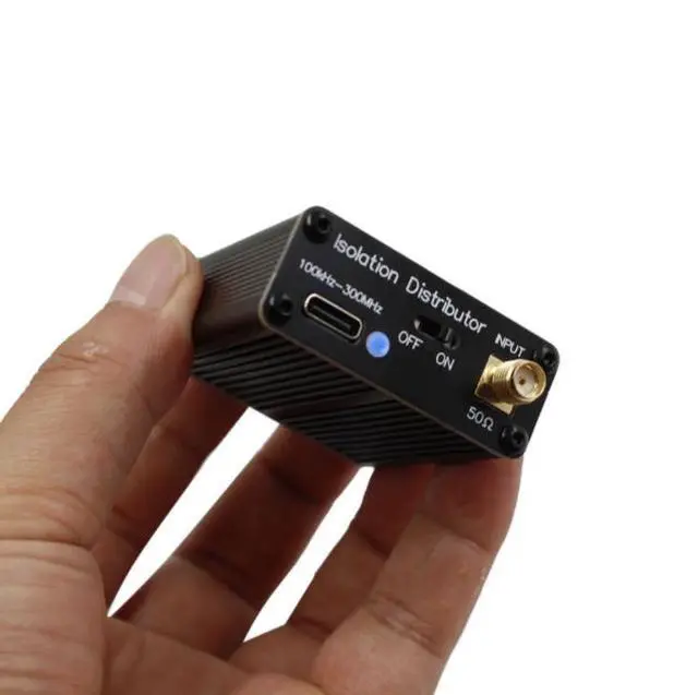 Alt view image 3 of 6 - Active RF isolation distributor - Suitable for RF signals - Radio antenna - SDR - GPSDO signal source
