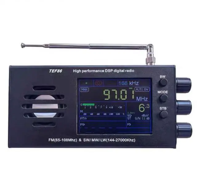 Alt view image 4 of 6 - 3.2-inch LCD display TEF86 high-performance DSP digital radio SW/MW/LW