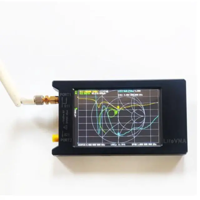 Alt view image 2 of 6 - 4-inch / 2.8-inch NanoVNA Vector Network Analyzer LiteVNA. Frequency range: 50kHz - 6.3GHz
