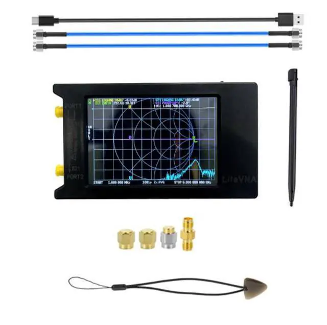Alt view image 5 of 6 - 4-inch / 2.8-inch NanoVNA Vector Network Analyzer LiteVNA. Frequency range: 50kHz - 6.3GHz