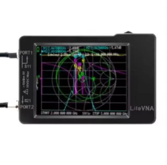 Alt view image 6 of 6 - 4-inch / 2.8-inch NanoVNA Vector Network Analyzer LiteVNA. Frequency range: 50kHz - 6.3GHz