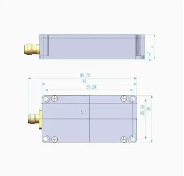 Alt view image 5 of 6 - RF power meter V5 100K - 10GHz USB communication data export power detector amplitude measurement
