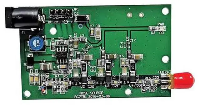 Alt view image 2 of 6 - Noise Source Simple Spectrum Tracking Source Test Development Tool Module Development Board DC12V 0.001-3000MHz