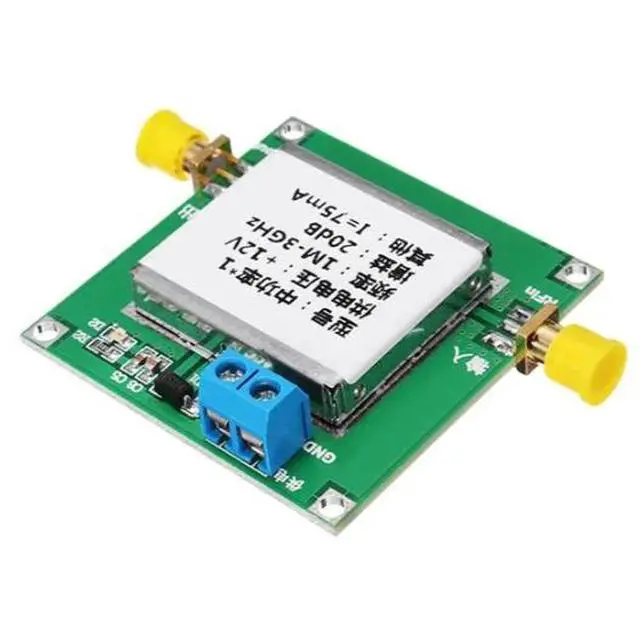 Alt view image 2 of 6 - Radio frequency, broadband, low-noise amplifier, LNA (1 - 3000 MHz, 1 - 3000 MHz gain: 20 dB)
