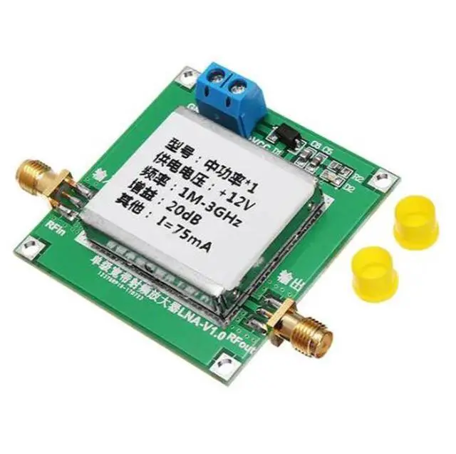 Alt view image 4 of 6 - Radio frequency, broadband, low-noise amplifier, LNA (1 - 3000 MHz, 1 - 3000 MHz gain: 20 dB)