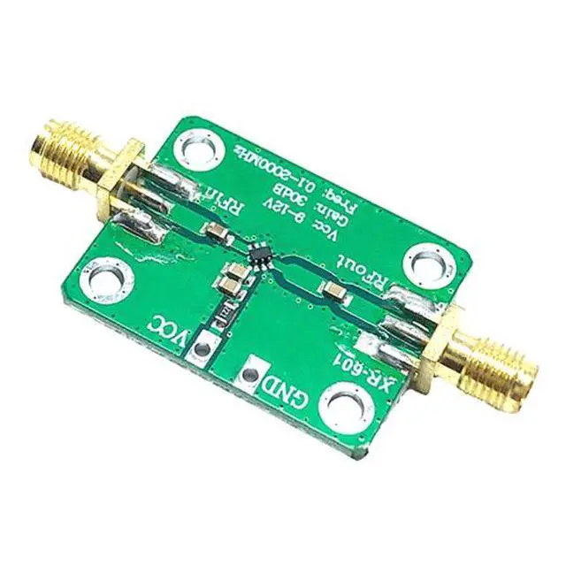 Alt view image 3 of 5 - RF wideband amplifier, low-noise amplifier with medium power LNA (gain range: 0.1 - 2000 MHz, 30 dB)