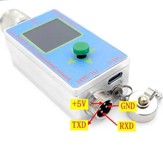 Alt view image 4 of 6 - N-type RF power meter V7 10GHz TYPE-C communication data export power detector serial port communication