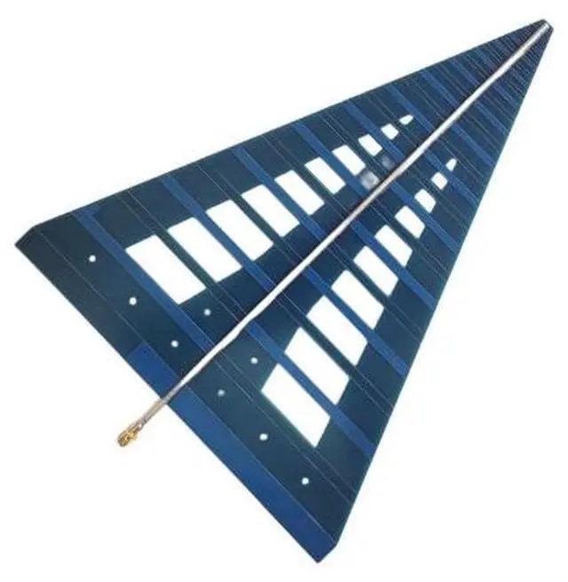 Main image of UWB 500MHz - 7.5GHz log-periodic antenna direction-finding antenna broadband antenna high-gain RF antenna