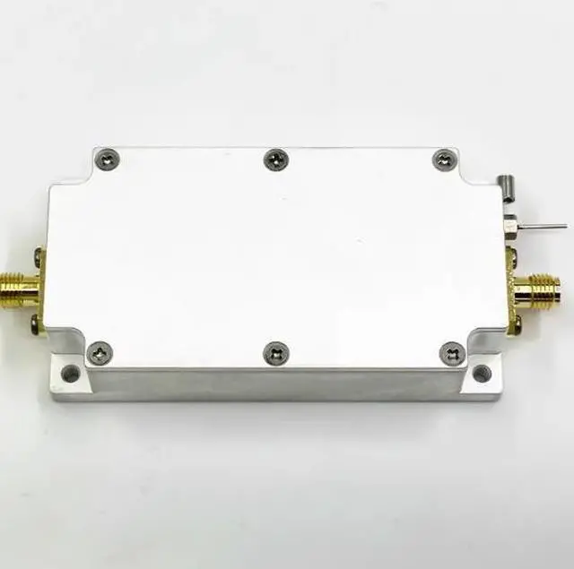 Alt view image 4 of 5 - The 1250 MHz RF power amplifier outputs 15W with an gain of 40dB.