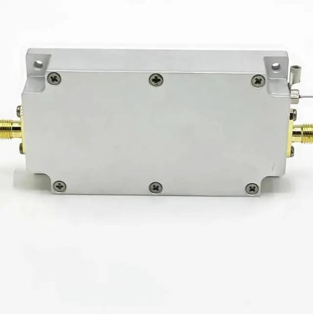 Alt view image 5 of 5 - The 1250 MHz RF power amplifier outputs 15W with an gain of 40dB.
