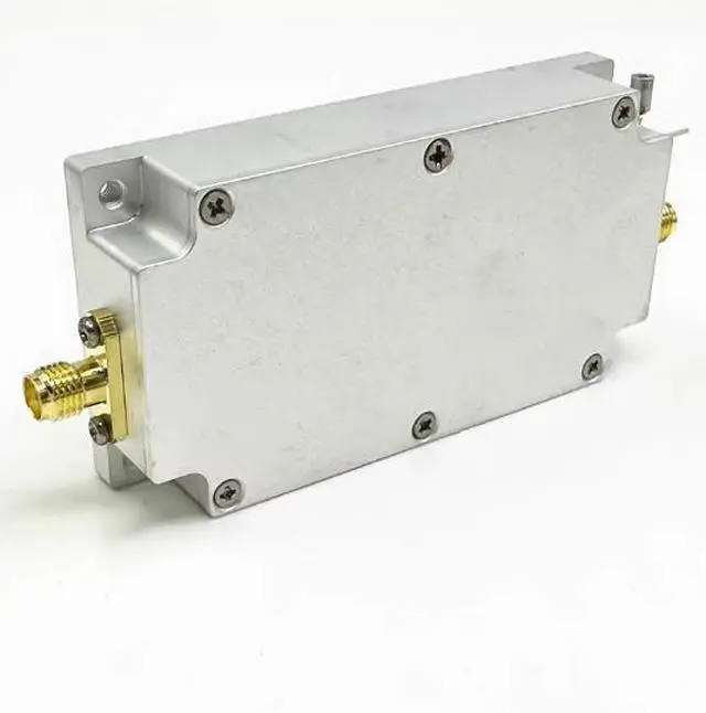 Main image of The 1250 MHz RF power amplifier outputs 15W with an gain of 40dB.