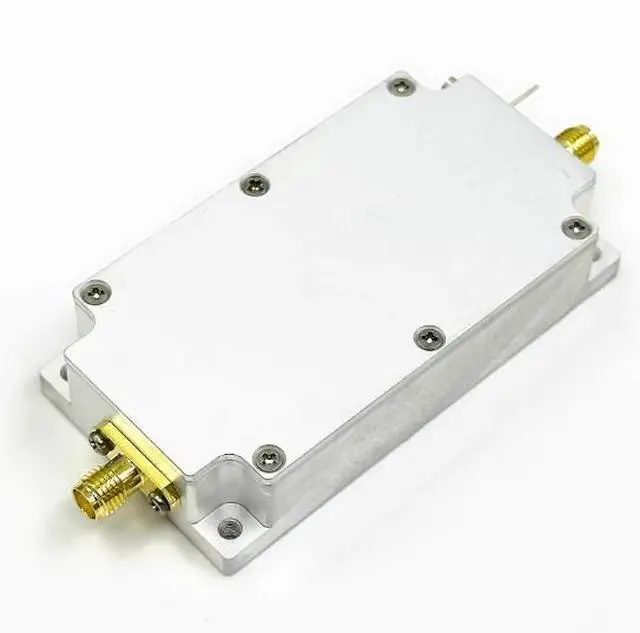 Alt view image 2 of 5 - The 1250 MHz RF power amplifier outputs 15W with an gain of 40dB.