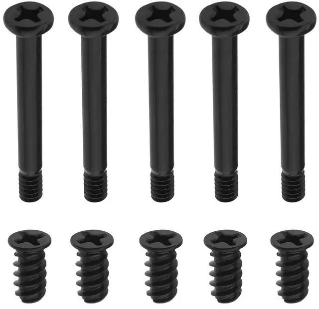 Main image of The Lord of the Tools 100PCS Computer Case Fan Screws Kit PC Fan Screws Housing Radiator Screws Computer Chassis Fan Components 50PCS #6-32x30mm & 50PCS M5x10mm Black