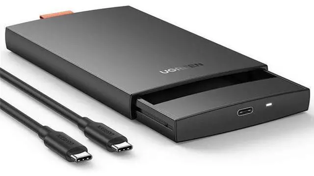 Main image of USB C Hard Drive Enclosure for 2.5 Inch SATA HDD SSD External Hard Drive Disk Type C 3.1 Gen 2 to SATA Adapter, Compatible with WD, Toshiba, Samsung, MacBook Pro, 6Gbps High-Speed, UASP