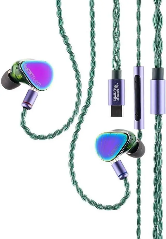 Main image of Moondrop Rays Gaming Earphones USB-C DSP Game Sound Card lEMs Co-Tuned with Many Professional Players