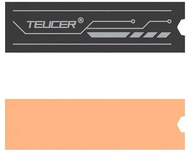 Main image of Copper foil graphene heat-conducting sticker for M.2 2280 solid-state hard drive, lightweight notebook computer, SSD copper foil heat sink, highly efficient heat conduction