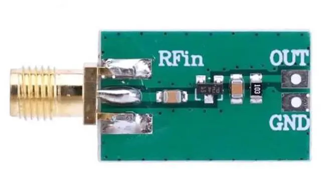 Main image of RF envelope detector, amplitude detector, 0.1 - 3200 MHz, amplification of signal detection, AM