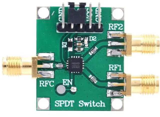 Main image of HMC849 RF switch module, single-pole double-throw, 6GHz bandwidth, high isolation